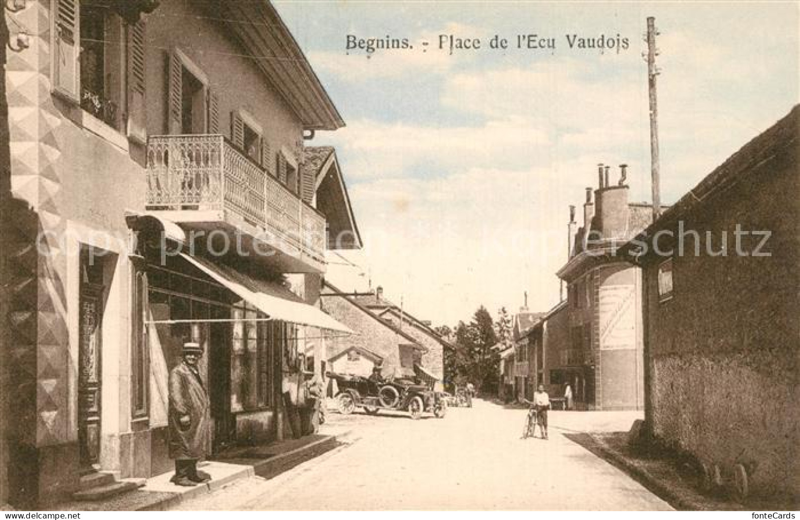 Begnins Place de l’Ecu Vaudois