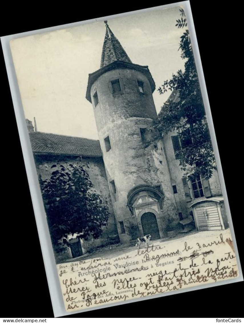 Begnins [Stempelabschlag] Archeologie Vaudoise