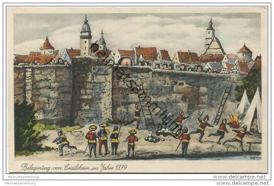 Belagerung von Crailsheim im Jahre 1379