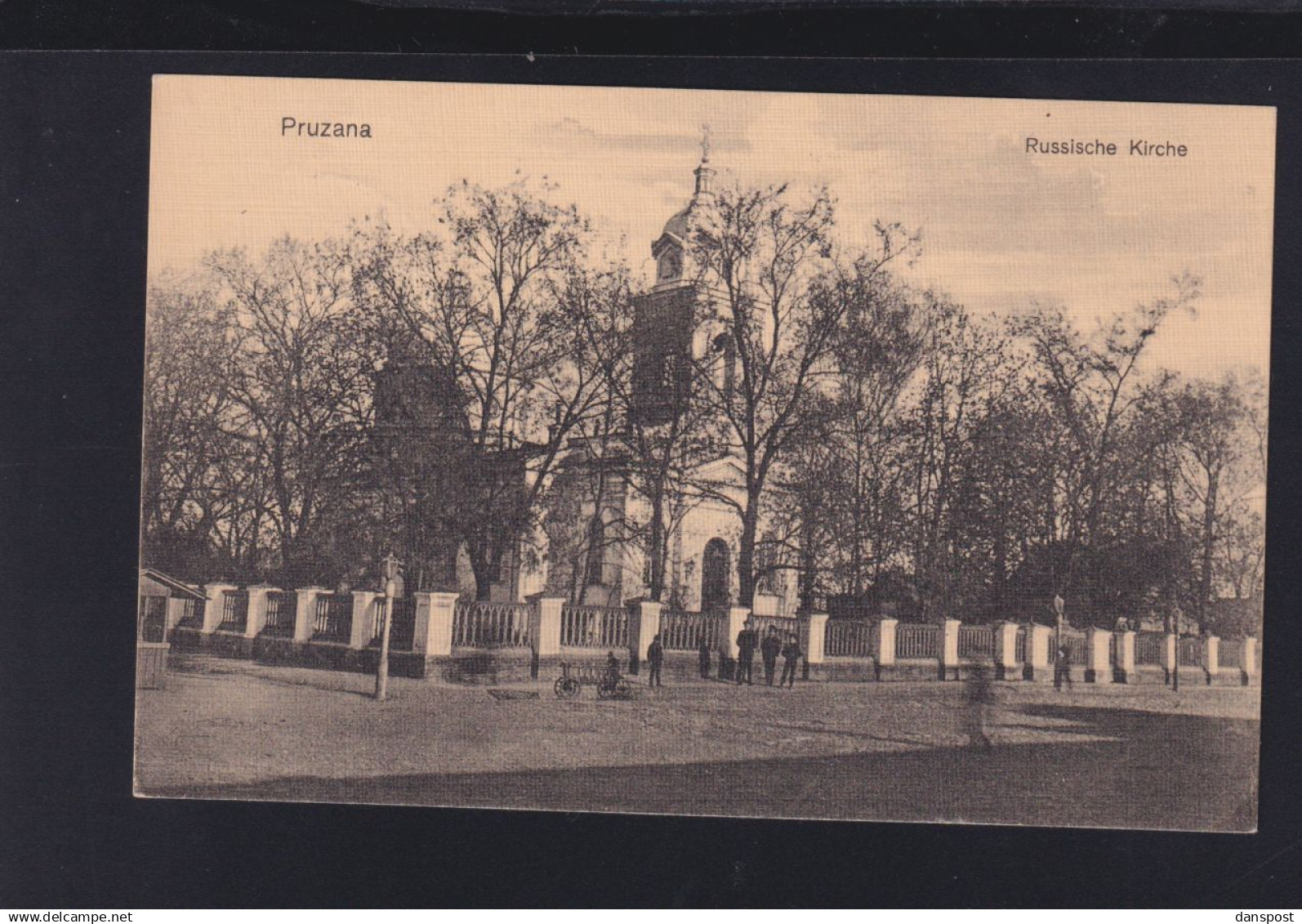 Belarus AK Pruzana Pruschany Kirche 1917