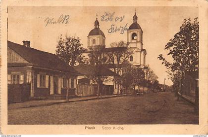 Belarus - PINSK - The church - Publ. Bugarmee