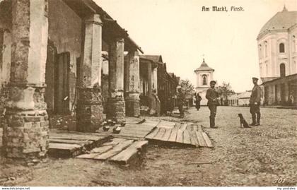 Pinsk Belarus Am Markt