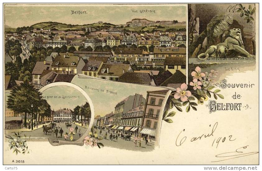 BELFORT 90 - Souvenir de Belfort