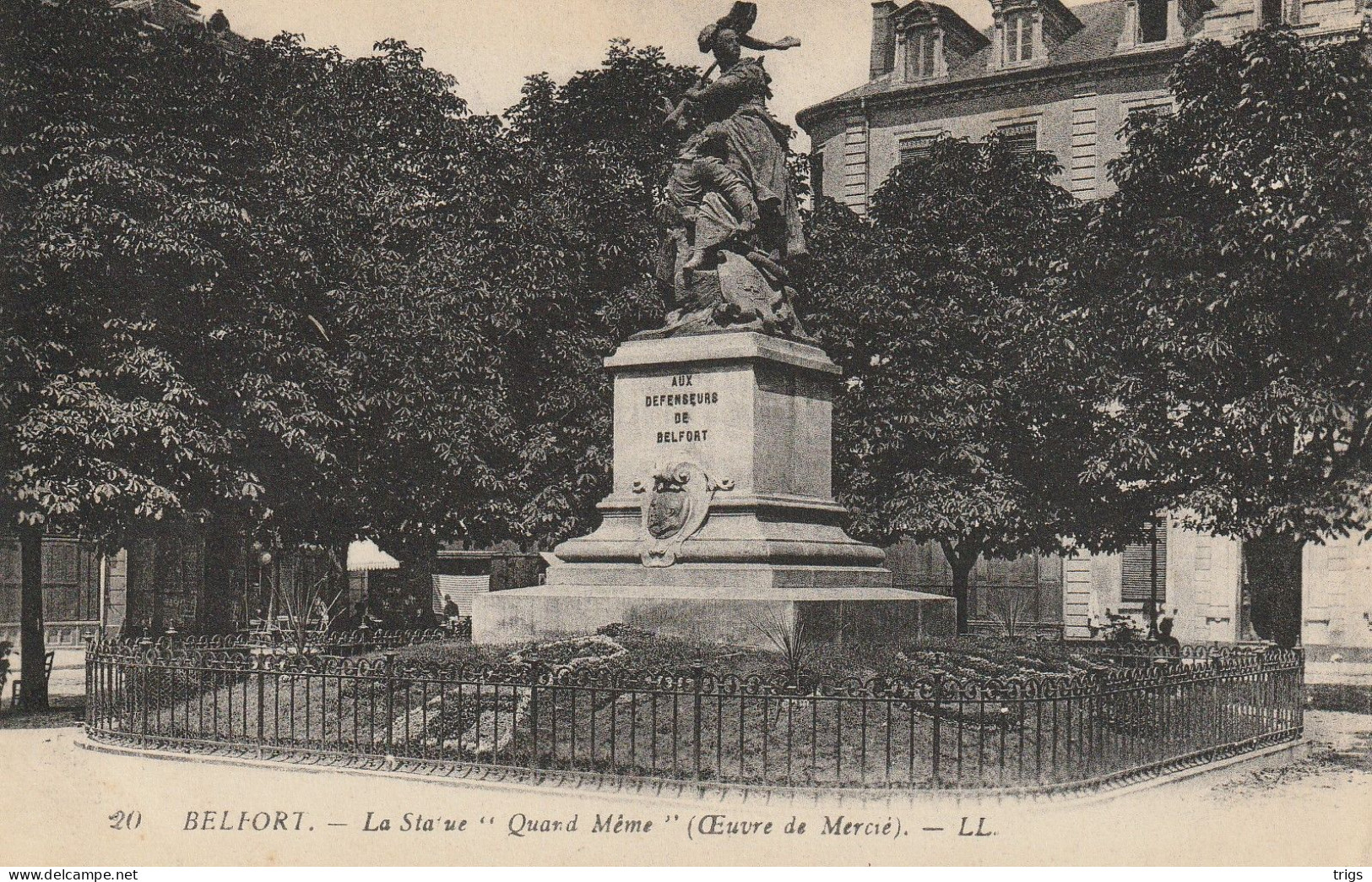 Belfort - la Statue "Quand Même"