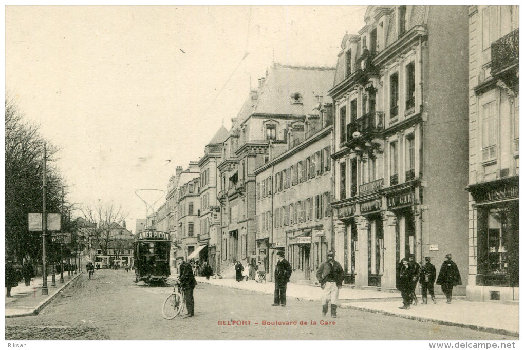 BELFORT(TERRITOIRE DE BELFORT) TRAMWAY