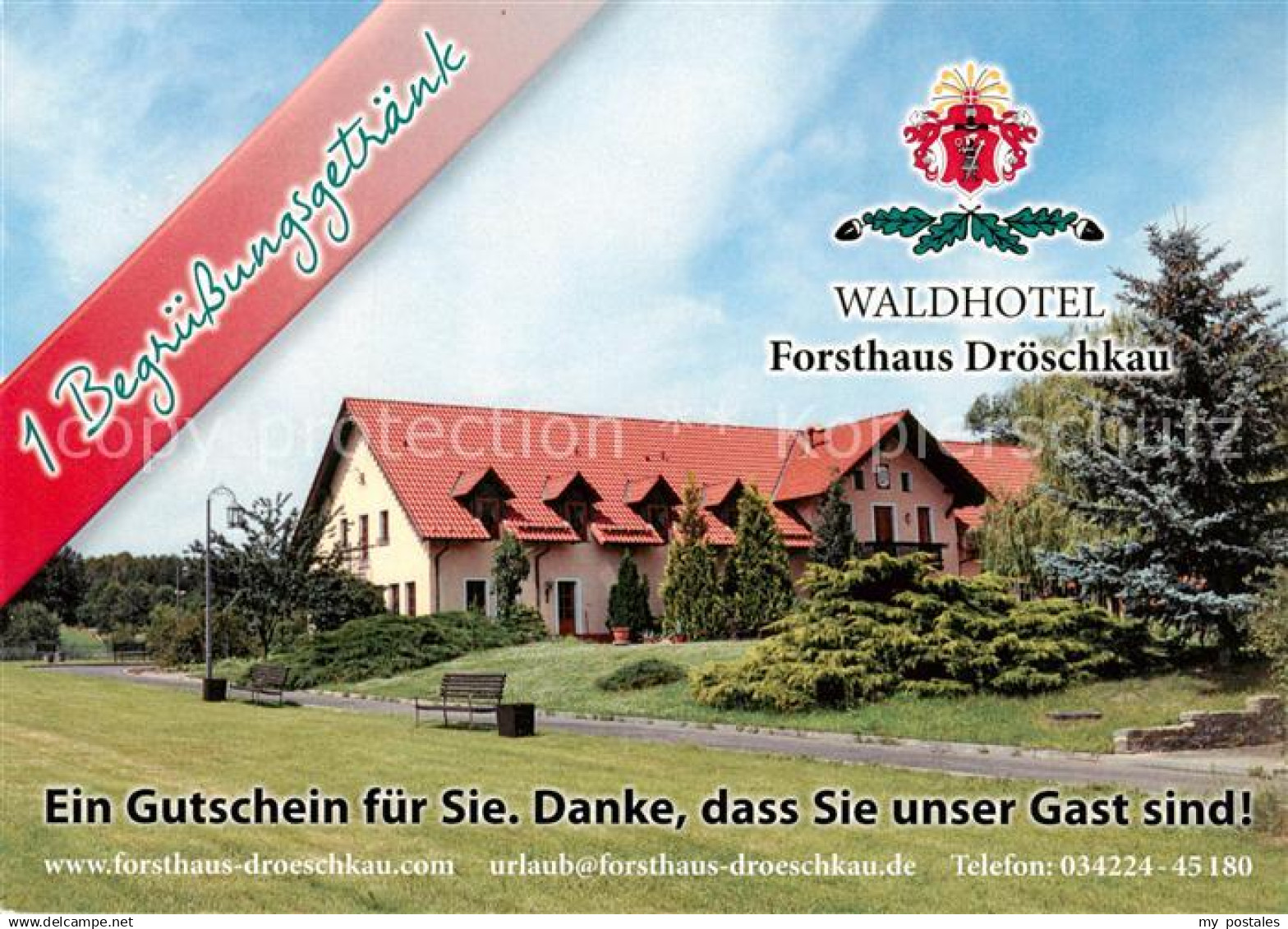 Belgern Elbe Waldhotel Forsthaus DrÃ¶schkau