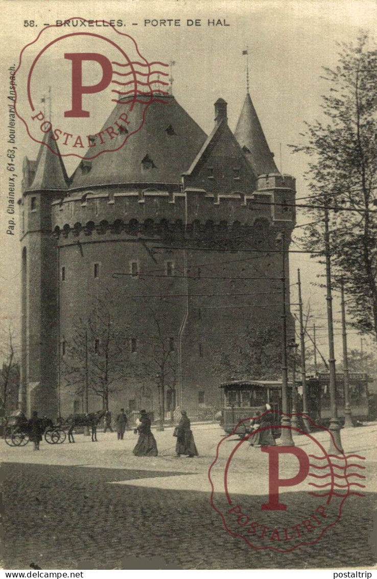 BELGICA. BELGIEN / BELGIUM. BRUSELAS BRUXELLES. PORTE DE HAL