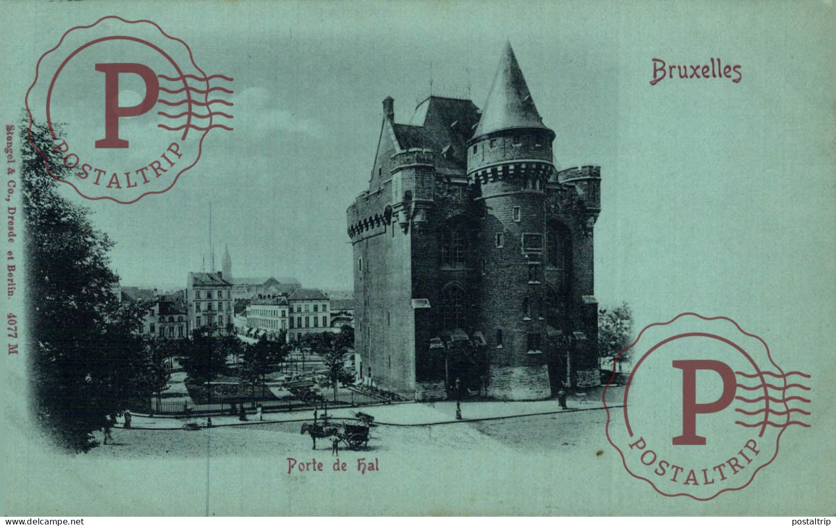 BELGICA. BELGIEN / BELGIUM. BRUSELAS BRUXELLES. PORTE DE HAL