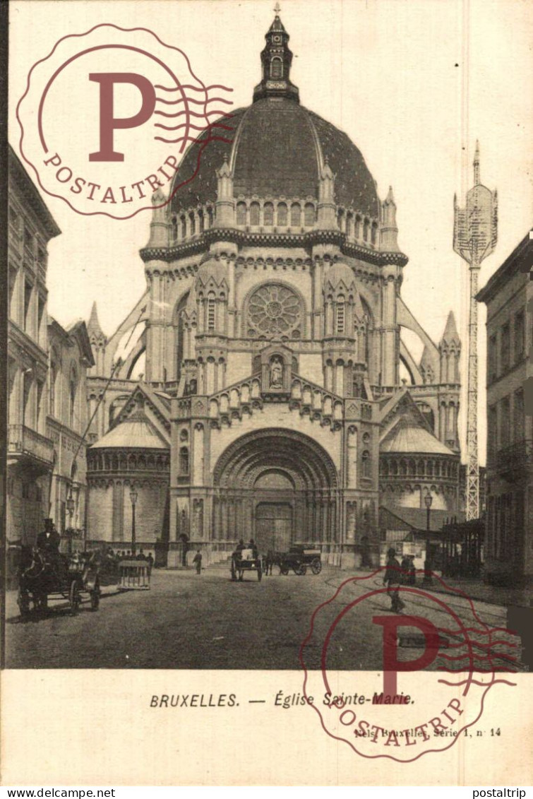 BELGICA. Belgien / Belgium. BRUXELLES. Eglise Sainte Marie