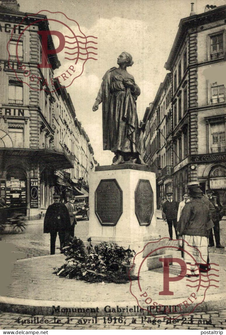 BELGICA. Belgien Belgium GABRIELLE PETIT. ESTATUE.