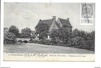 Alveringem - Hofstede der XVI eeuw.