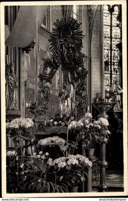 CPA Vosselaar Antwerpen Flandern, Mirakuleus Beeld van Vrouw