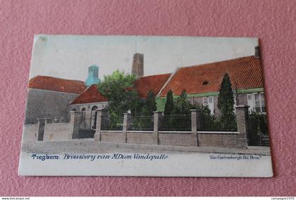CPA - TIEGEM TIEGHEM ( ANZEGEM ) - BROUWERIJ VAN M. DION VANDEPUTTE ( BRASSERIE )