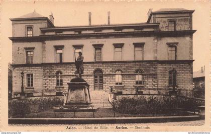 [-15%] BELGIQUE - Arlon - Hôtel de Ville - Aarlen - Stadhuis - vue en façade - Carte Postale Ancienne