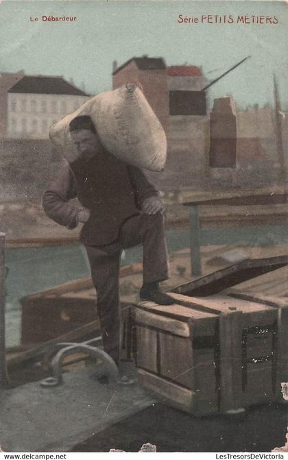 CPA - Petits métiers - Le débardeur - Bruxelles -