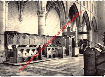 Abbaye du Val Dieu - les stalles de 1602 - Aubel