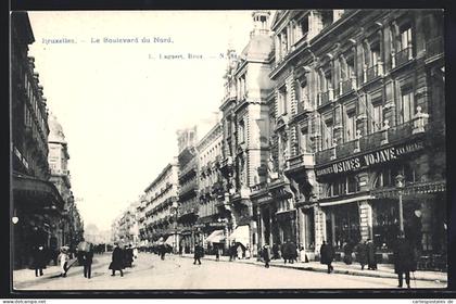 AK Brüssel / Bruxelles, Le Boulevard du Nord