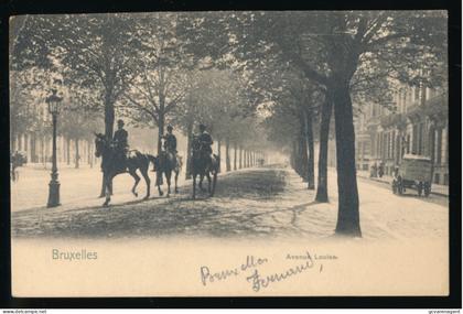 BRUXELLES.  AVENUE LOUISE