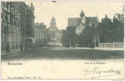 BRUXELLES - Rue de la Régence