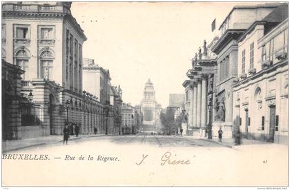 BRUXELLES - Rue de la Régence