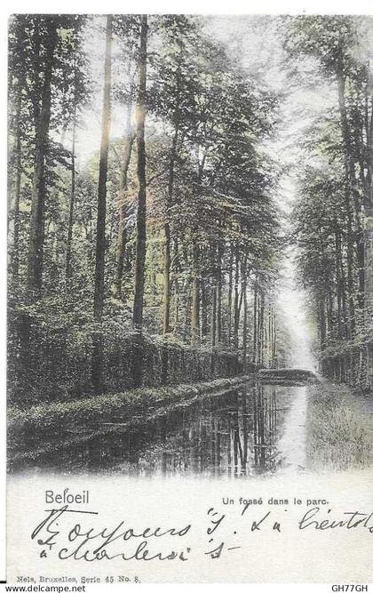 CPA BELOEIL 1904 -circulée/timbrée