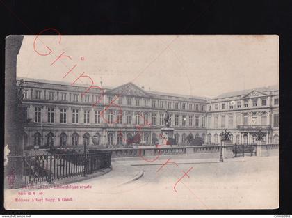 Bruxelles - Bibliothèque royale - postkaart