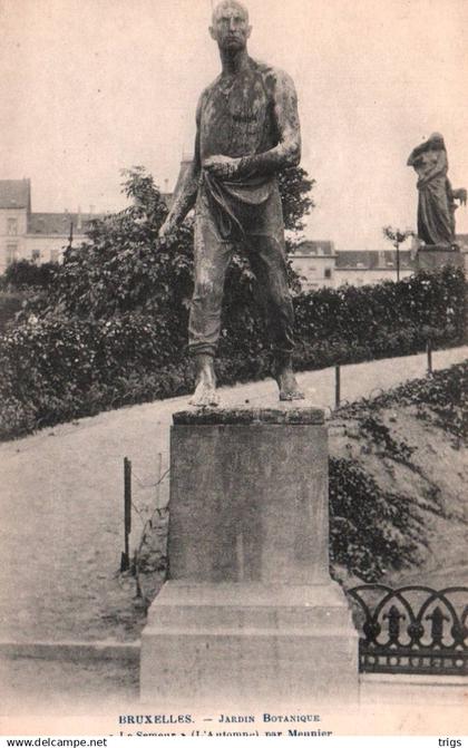 Bruxelles (Jardin Botanique) - "Le Semeur" (Meunier)