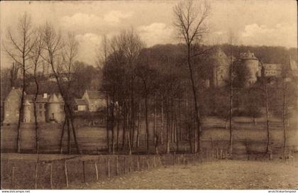 CPA Lennik Brabant flamand, Château de Gaasbeek, Vue d'ensemble