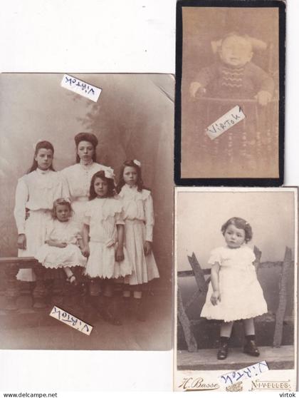 OPHAIN (Braine L'alleud )  : 3 items     famille Demeur  (  voir scans )