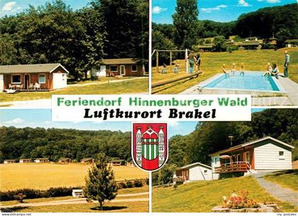 Brakel Westfalen Feriendorf Hinnenburger Wald Schwimmbad