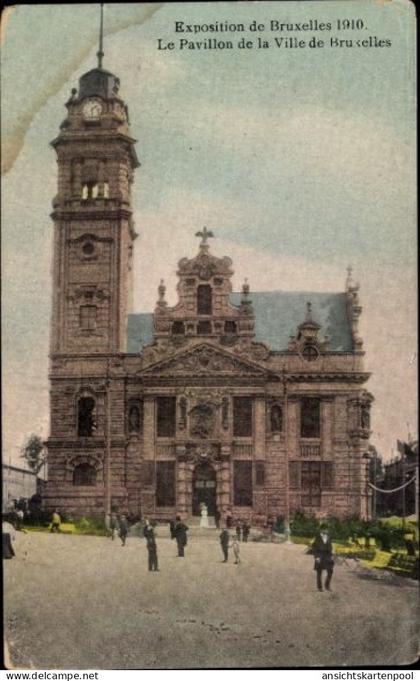 CPA Brüssel Brüssel, Pavillon der Stadt Brüssel