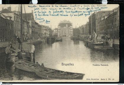 Théâtre flamand  - obl. 25/01/1905