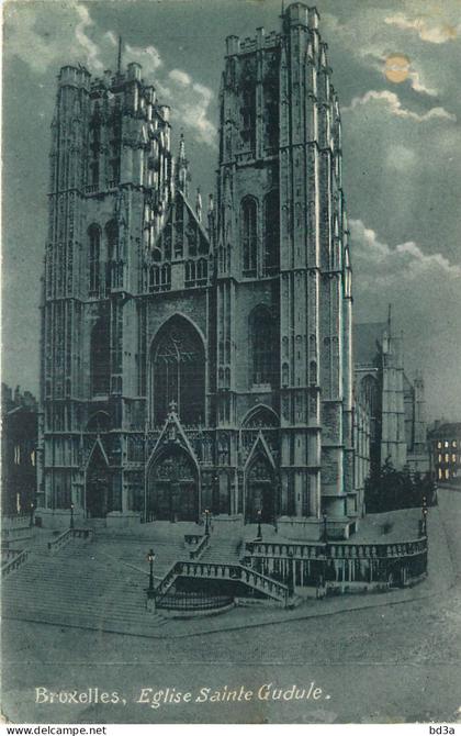 BRUXELLES EGLISE SAINTE GUDULE