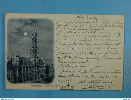 Bruxelles Hôtel de Ville (1899)