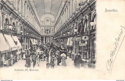Belgique - BRUXELLES - Galerie Saint-Hubert
