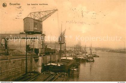 Bruxelles Bruessel Les bassins maritimes