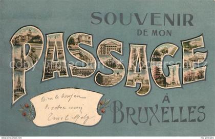 Bruxelles Bruessel Passage a Bruxelles