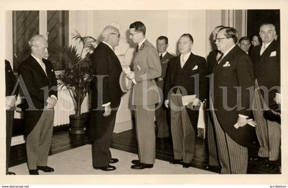 Postcard / CPA / ROYALTY / Belgium / Belgique / roi Baudouin / koning Boudewijn / au palais des Académies / 1959