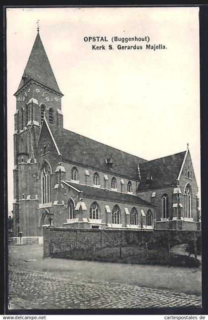 AK Buggenhout, Opstal, Kerk S. Gerardus Majella