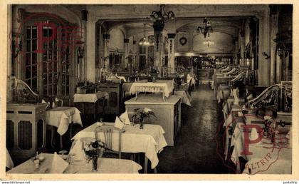 BELGICA. Belgien / Belgium. BRUXELLES. CECIL HOTEL. RESTAURANT DE L'HOTEL. ENTREE UNIQUE.