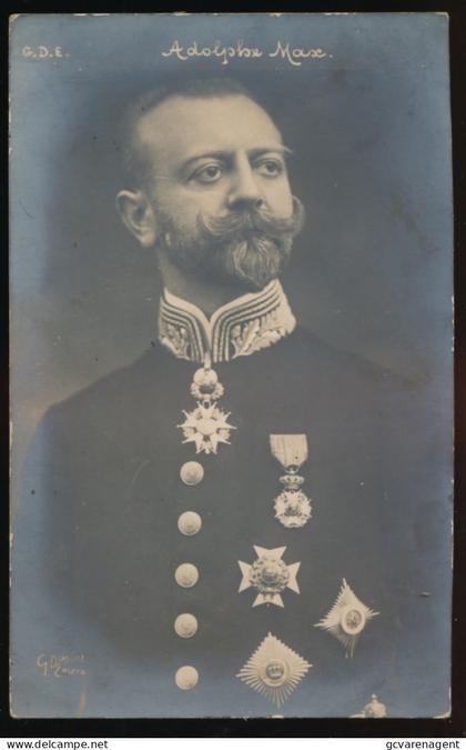 BOURMESTRE DE BRUXELLES.  ADOLPHE MAX