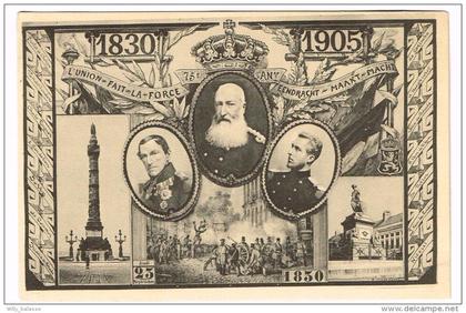 "L'union fait la force - 1830-1905 - Eendracht maakt macht"