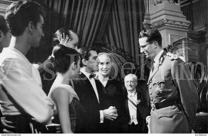Postcard / ROYALTY / Belgique / roi Baudouin / koning Boudewijn / 1959 / Gala de la Presse / Maurice Béjart