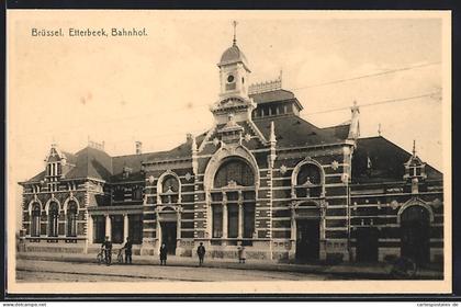 AK Brüssel, Etterbeek, Bahnhof