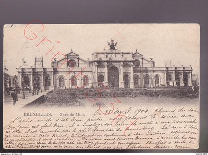 Bruxelles - Gare du Midi - postkaart