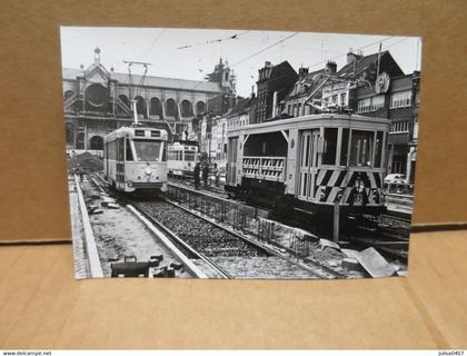 BRUXELLES ? photographie tramways vers 1960