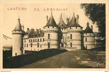 CPA Chaumont Loir et Cher Entree de chateau