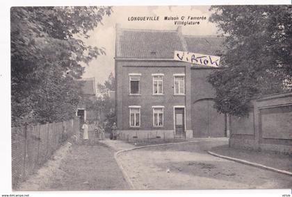 Longueville :  Maison C. Famerée Villégiature     ( edit: Villers & Maréchal impr. Chaumont-Gistoux )
