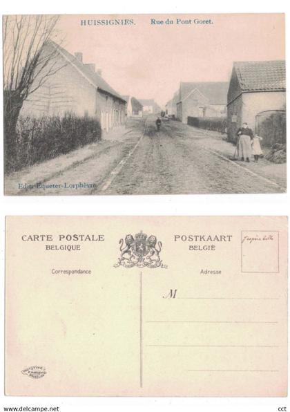 Huissignies  Chièvres   Rue du Pont Goret     Edit Marcovici