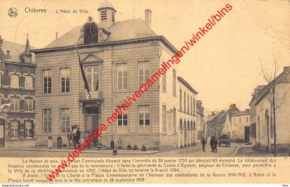 L'Hôtel de Ville - Chièvres